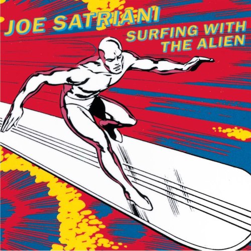 joe satriani surfing with the alien outline